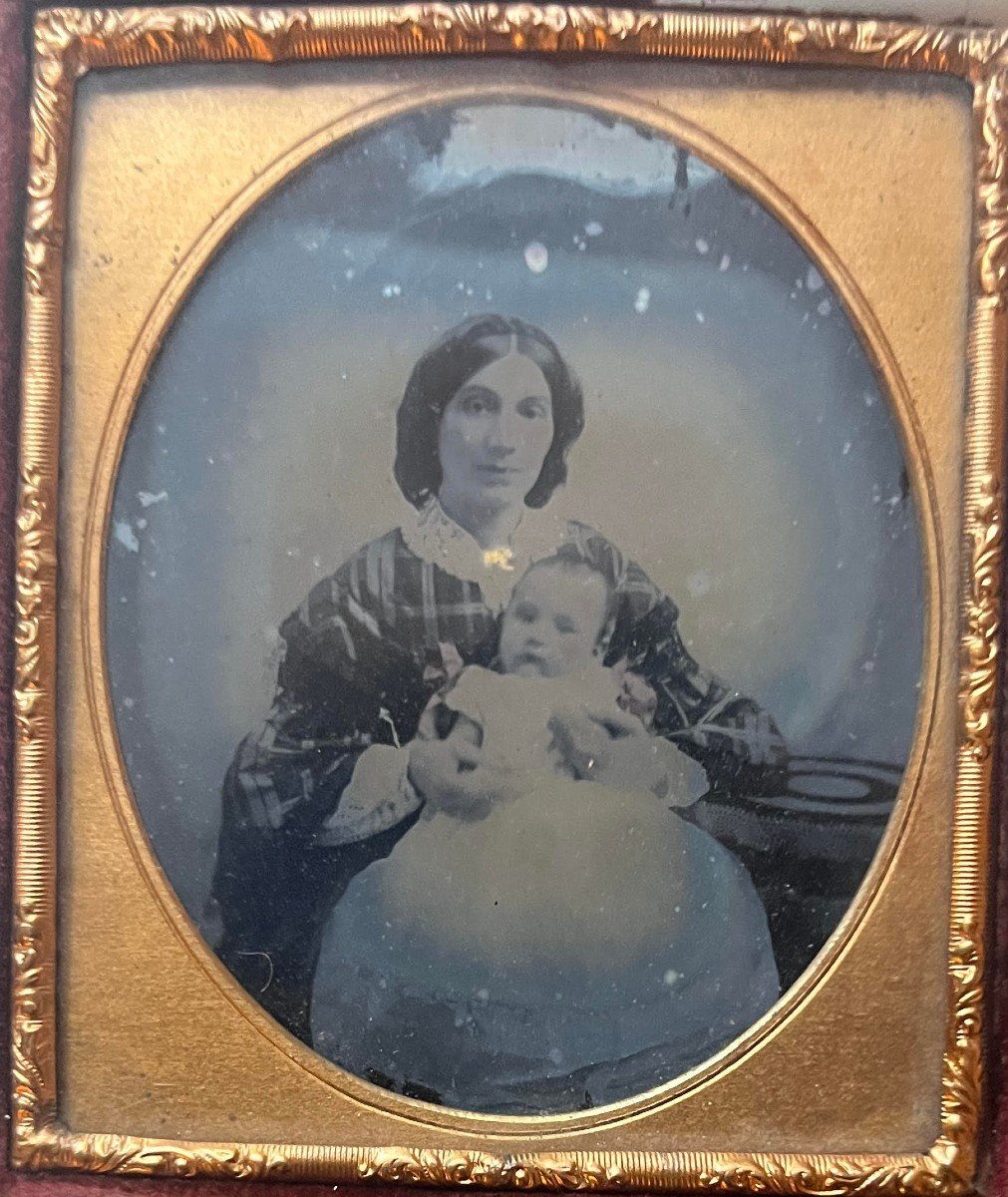 Photography - Ambrotype - Mother And Child