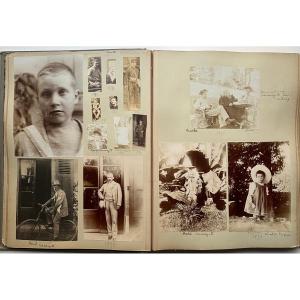 French Bourgeoisie Family Album From The Belle Epoque