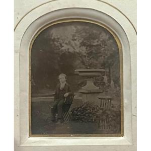 Photography - Portrait Of A Young Boy Outdoors 