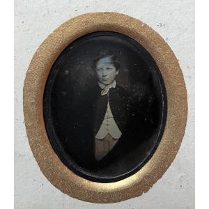 Photography - Daguerreotype - Portrait Of A Young Boy 