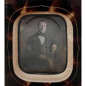 Photography - Daguerreotype - Portrait Of A Man 1865