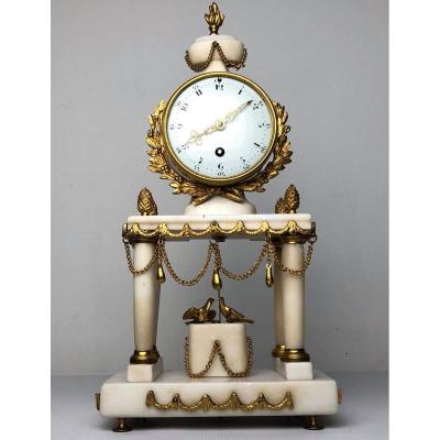 Horloge portique d'époque Louis XVI