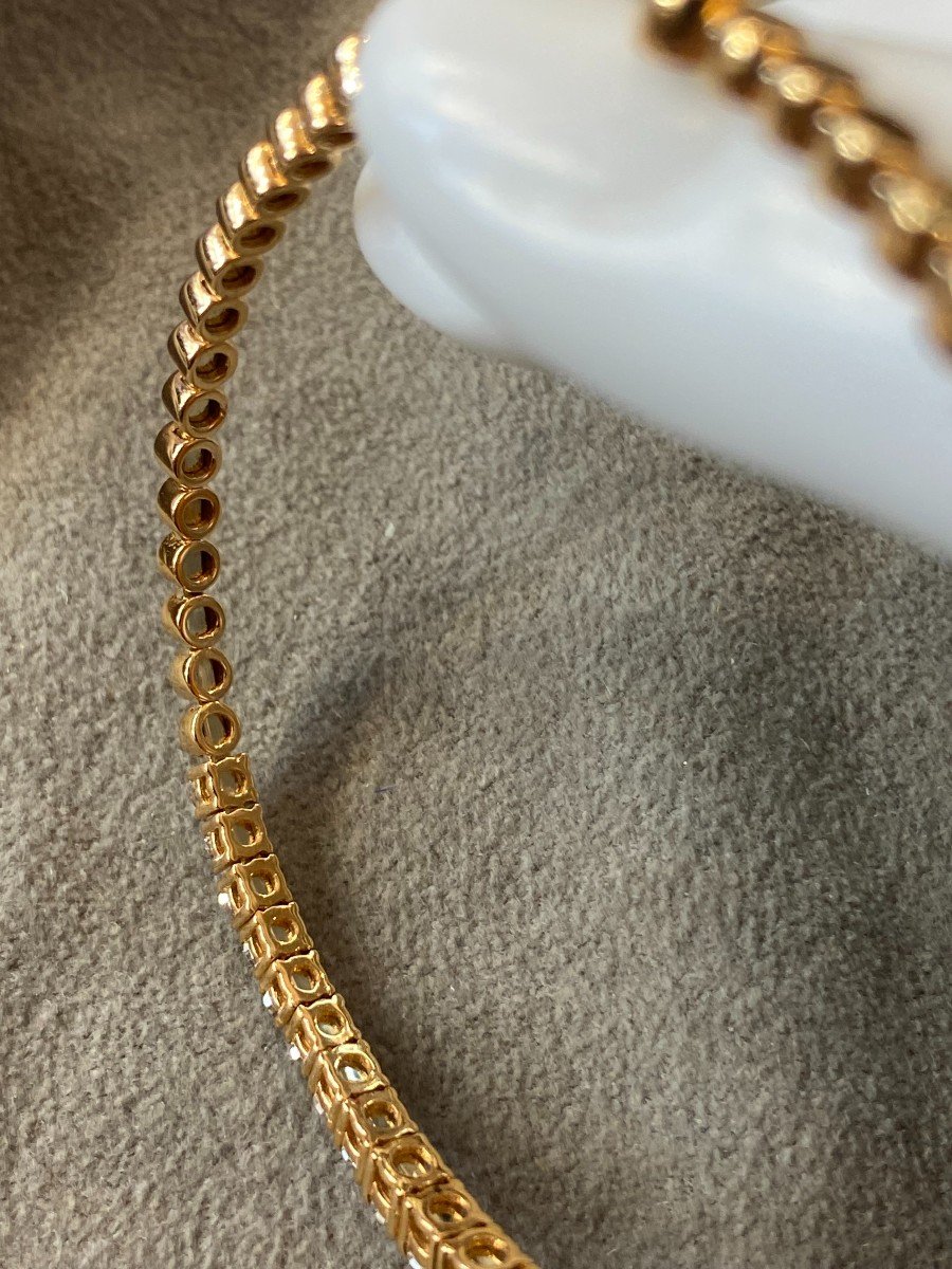 Gold And Diamonds Bracelet Ref 345.22-photo-1