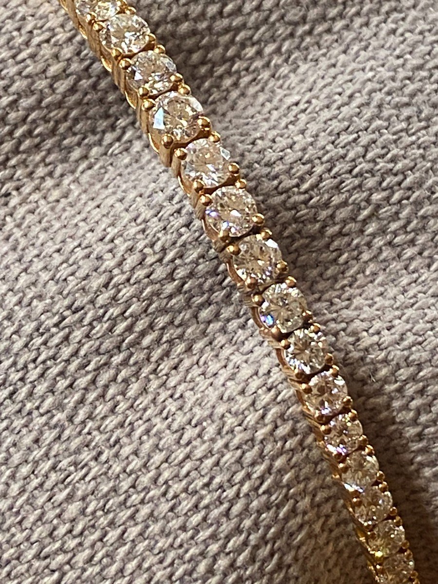 Gold And Diamonds Bracelet Ref 345.22