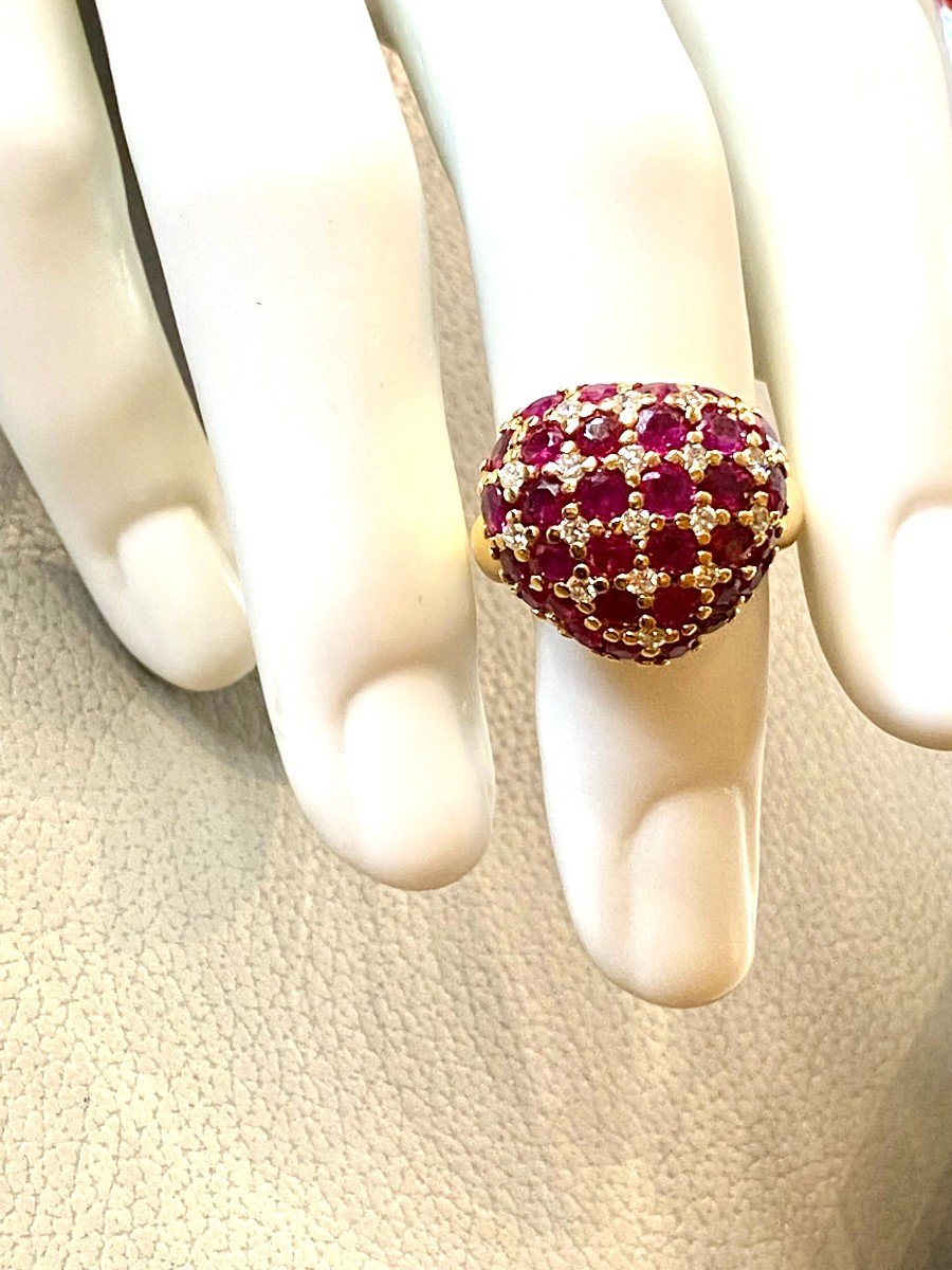 Ruby Heart Ring Ref 325r166-photo-5