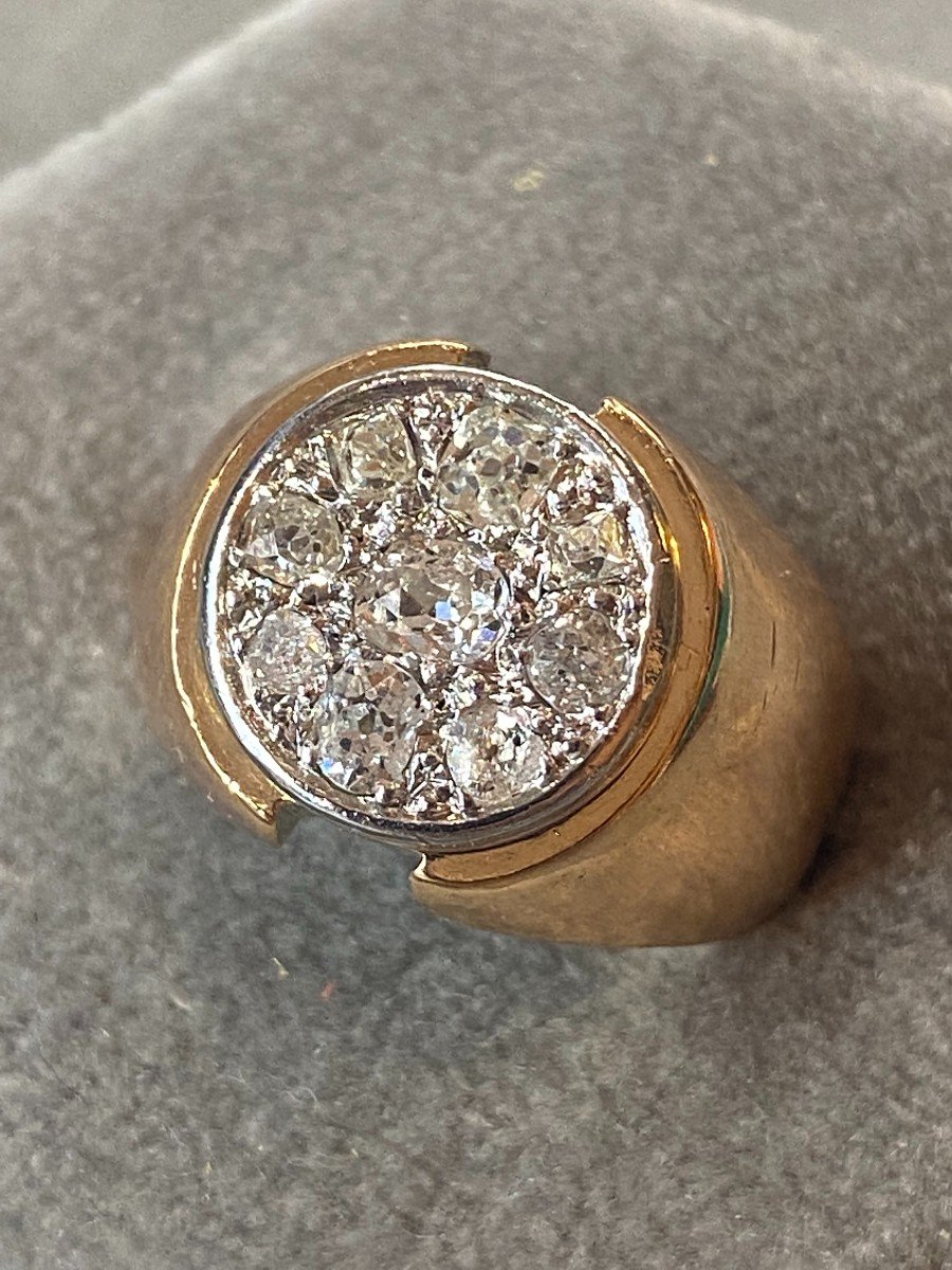 Diamond Signet Ring Ref 313.459