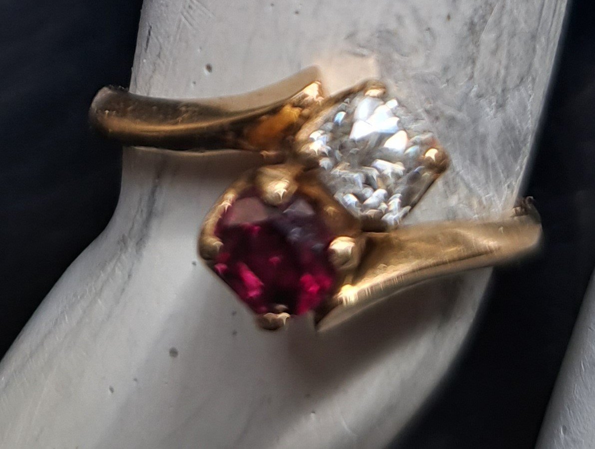 Ruby Diamond Ring