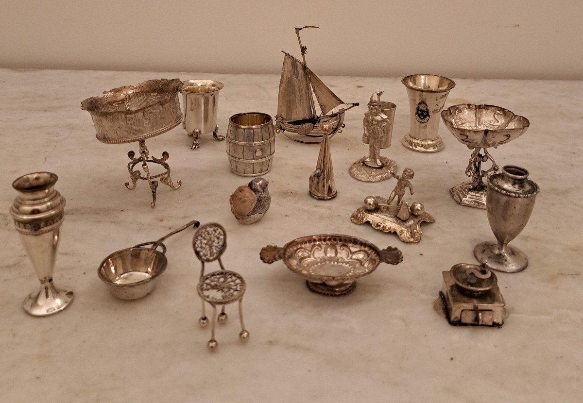 Miniature Silver Objects