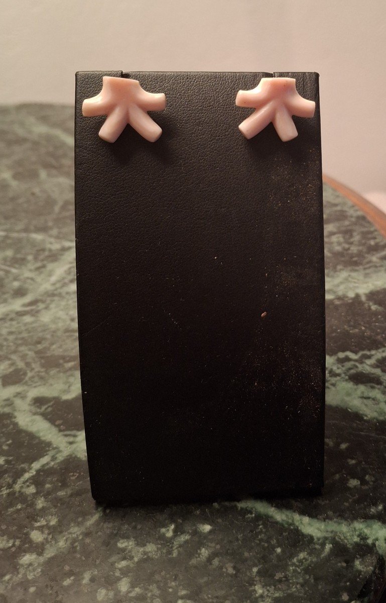 Coral Earrings