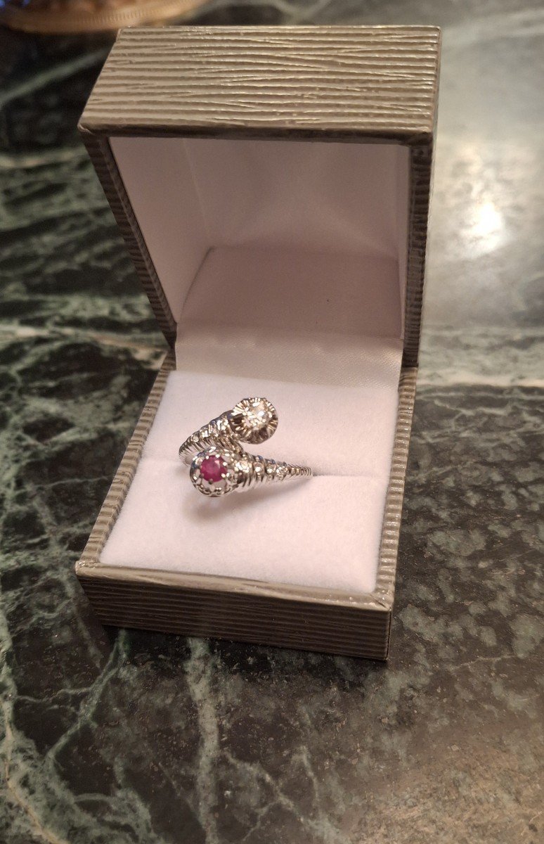 Ruby-diamond Ring-photo-4