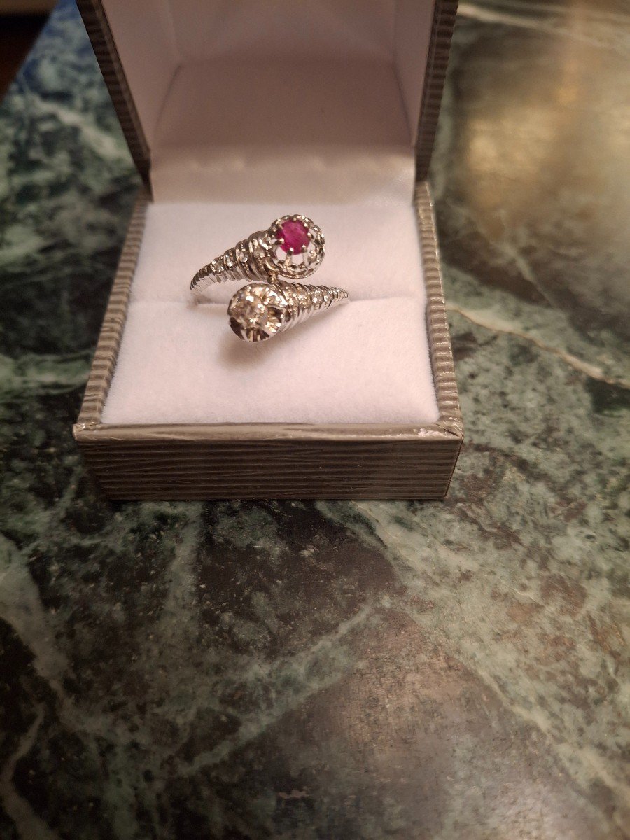 Ruby-diamond Ring-photo-1