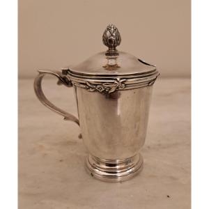 Silver Mustard Pot