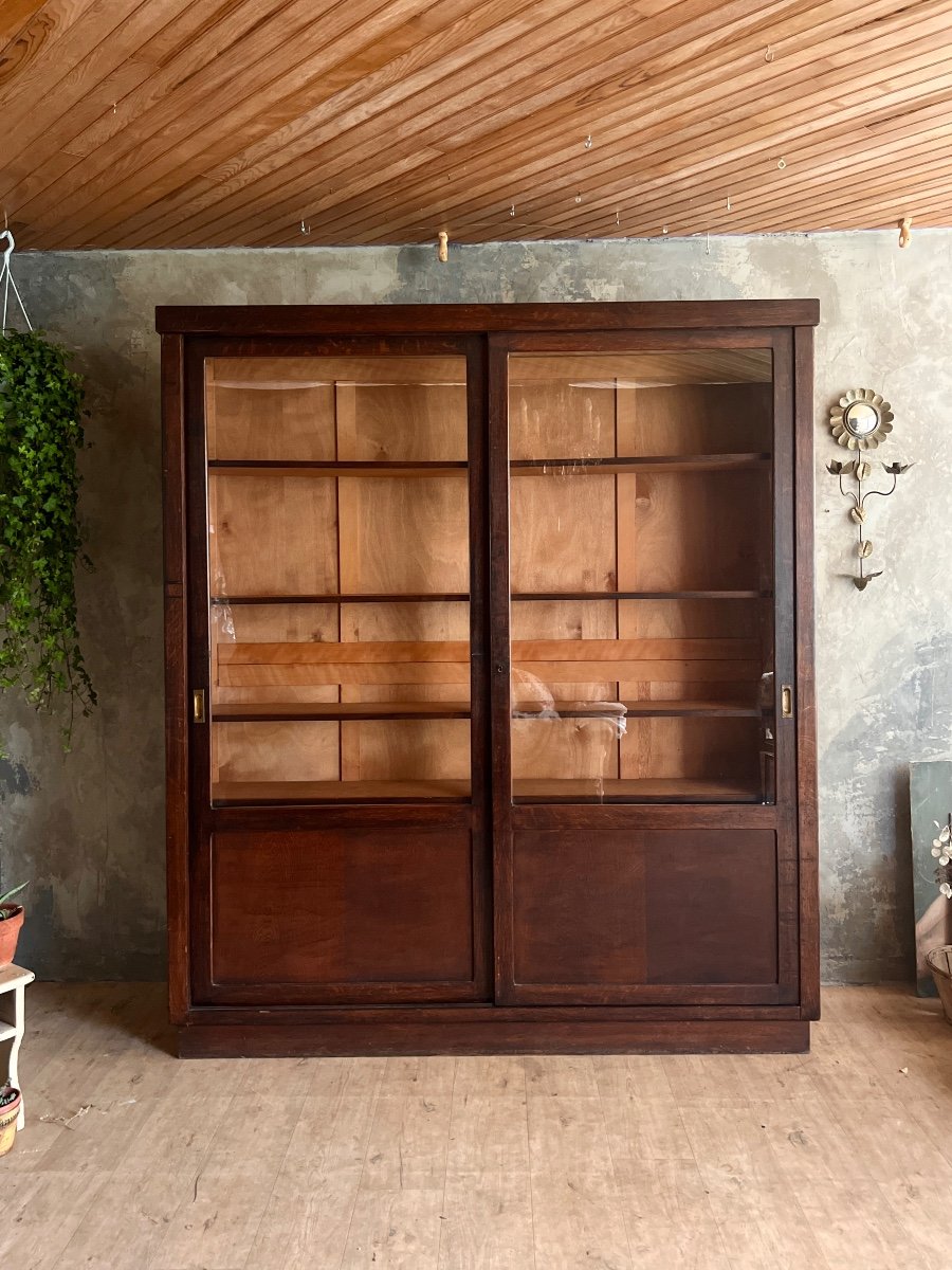 Oak Display Cabinet -photo-6