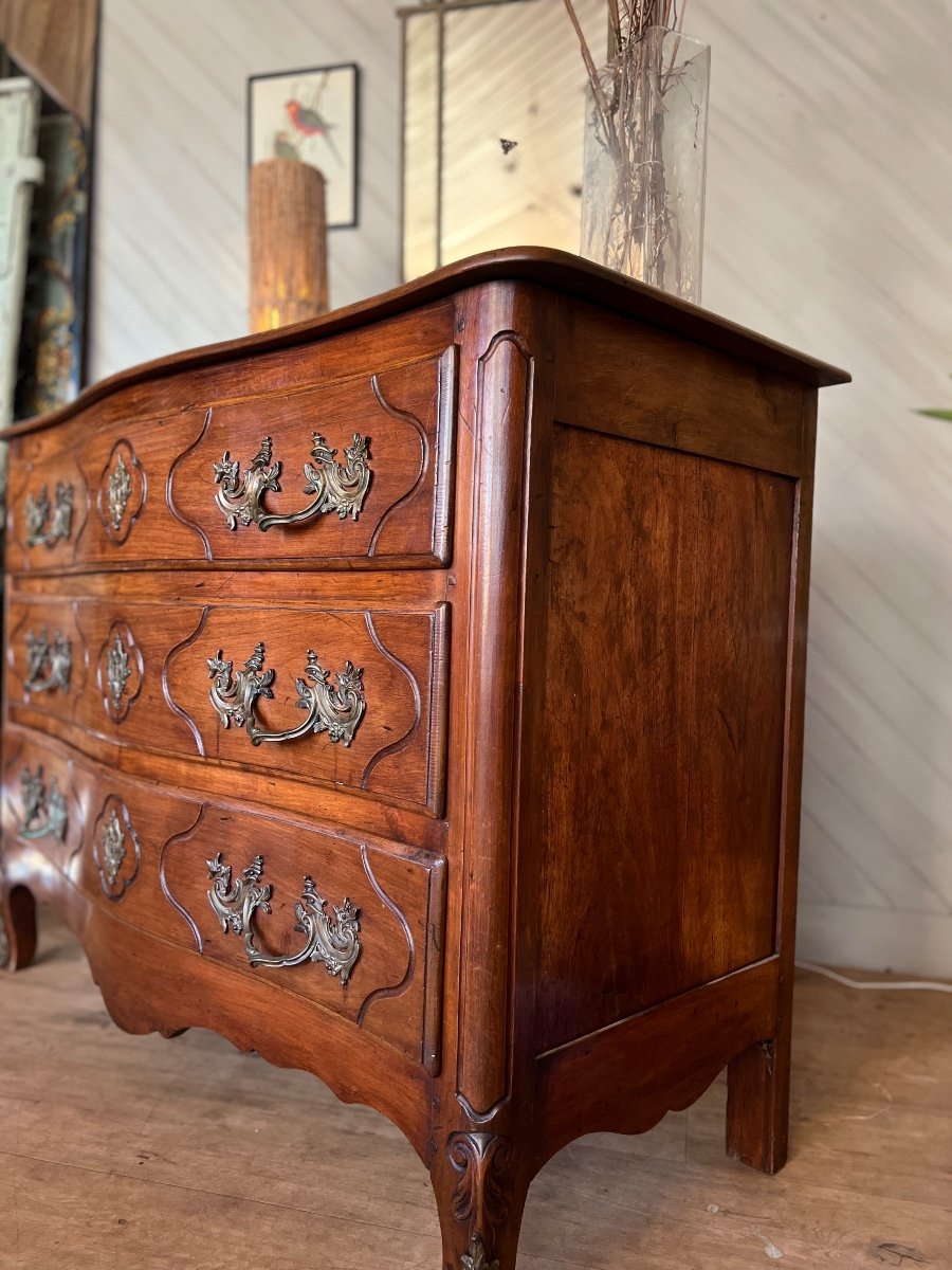 Commode Galbée Style Louis XV-photo-2