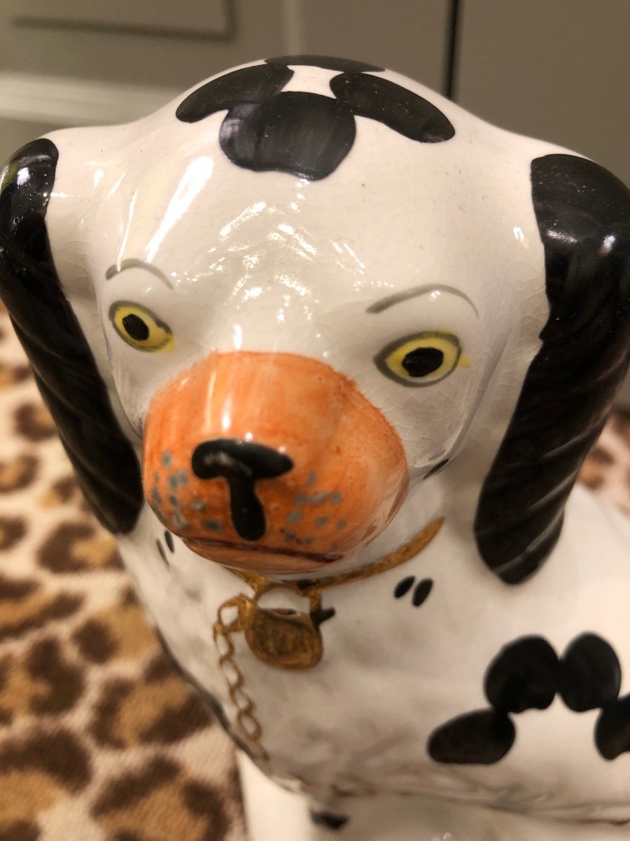 Ceramic Staffordshire Dog -photo-3