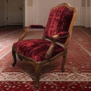 Large Regence Period Armchair - Louis XV
