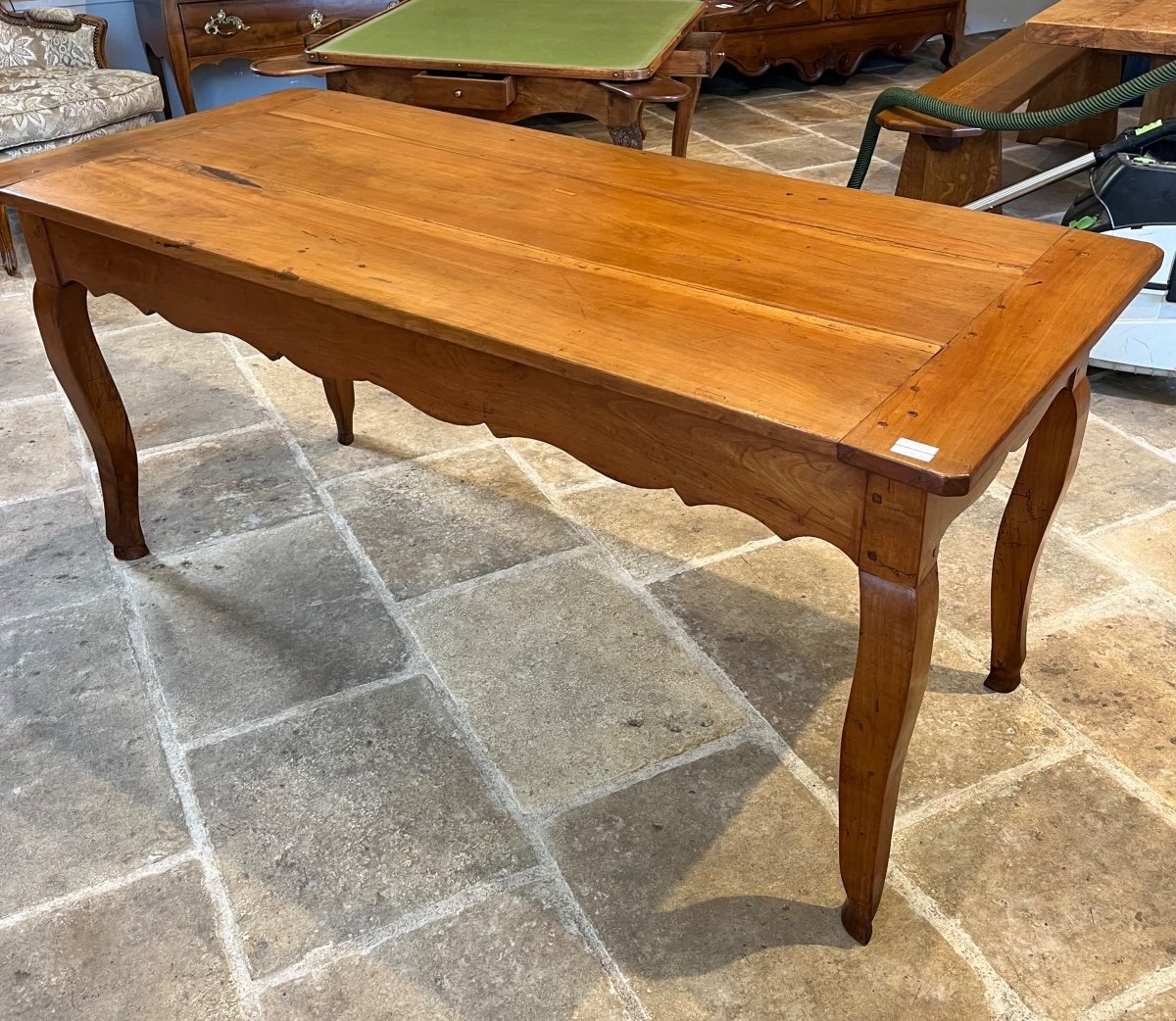 Table De Ferme époque Louis XV En Merisier Blond 