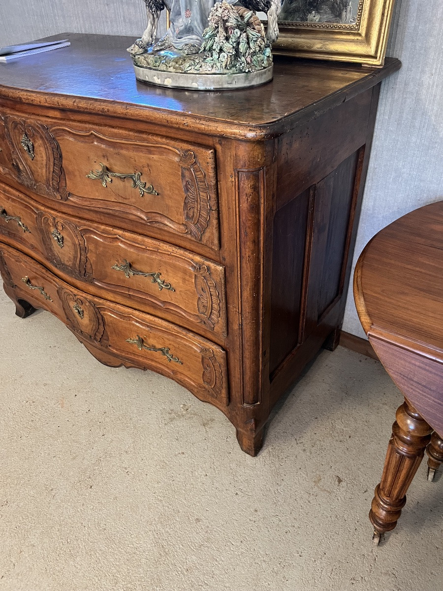 Commode Lyonnaise En Noyer-photo-3