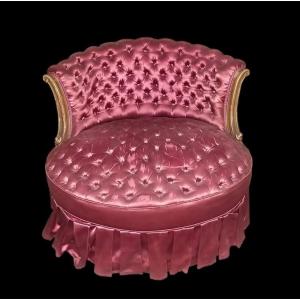 Napoleon III Boudoir Armchair