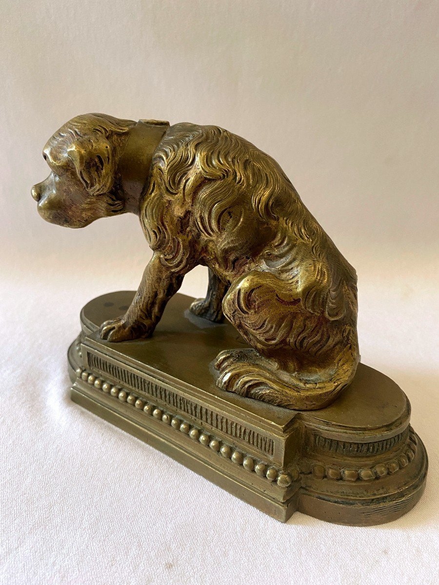 Bronze Dog Sculpture-photo-3