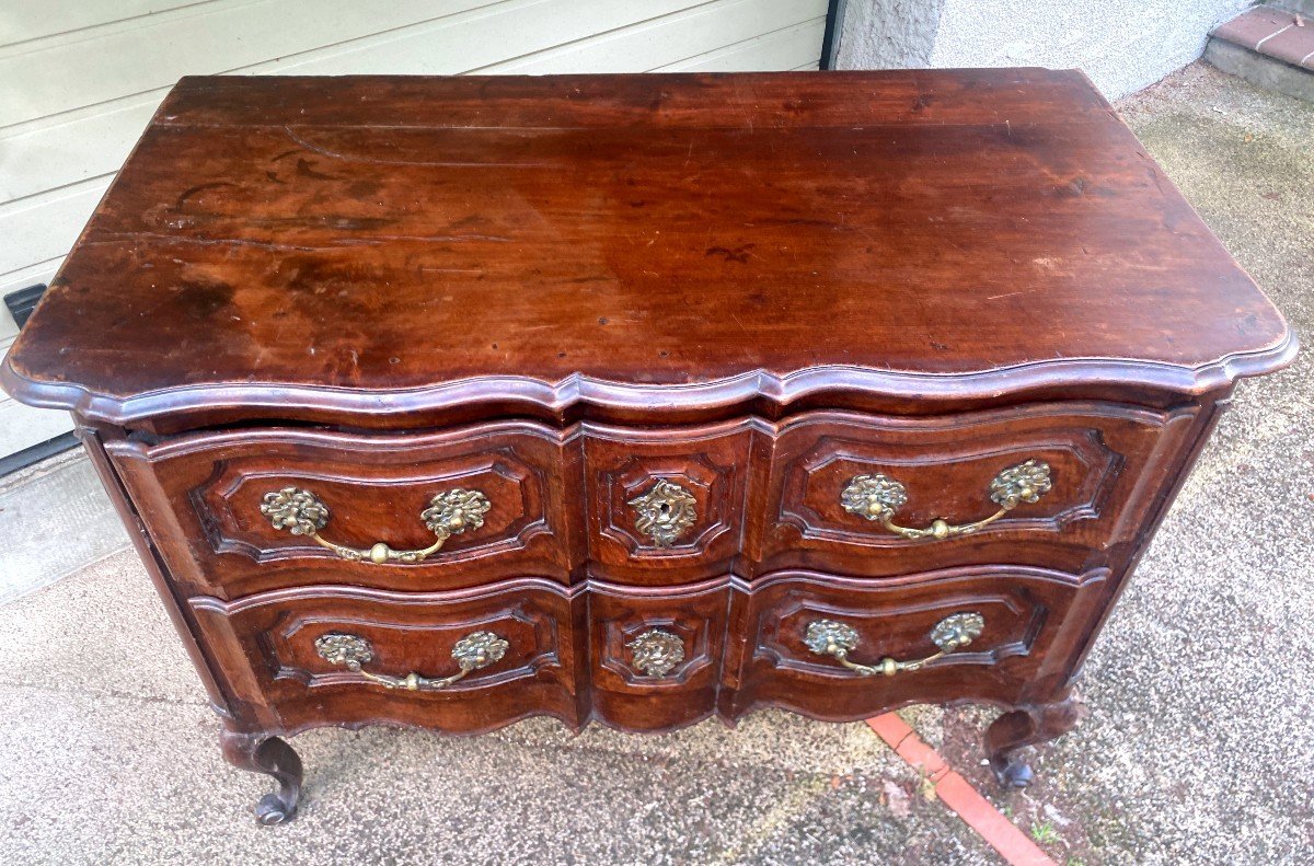 Commode Sauteuse Du Languedoc En Noyer-photo-3