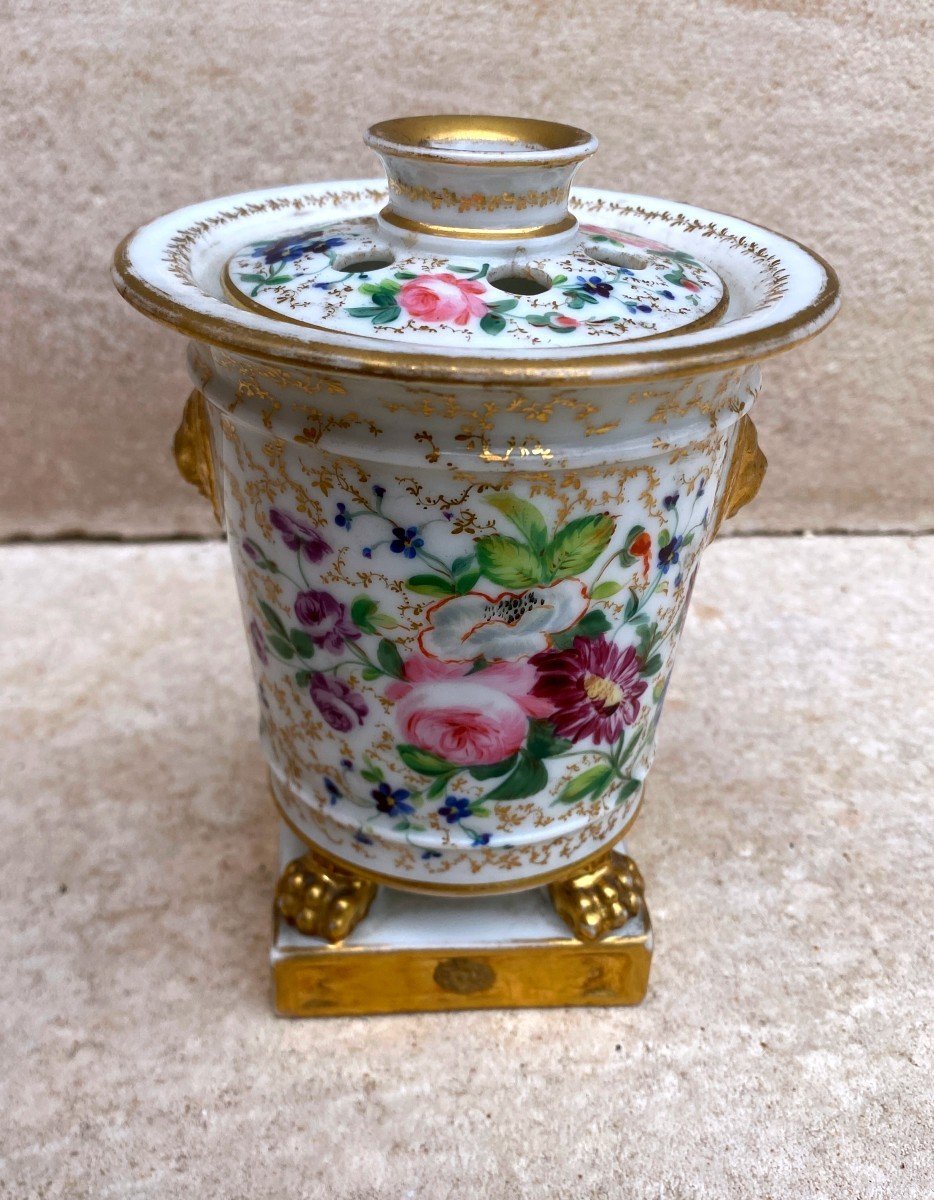 Paris Porcelain Flower Vase