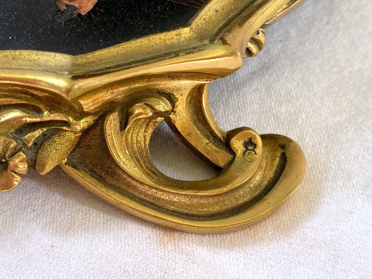 Louis XV Style Lacquer And Gilt Bronze Inkwell-photo-1