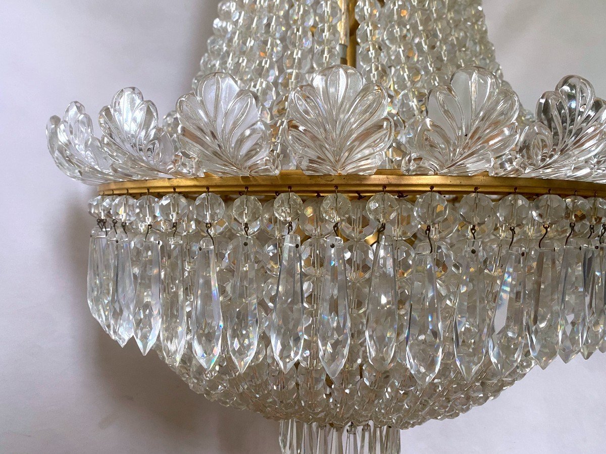 Baccarat Crystal Hot Air Balloon Chandelier-photo-3