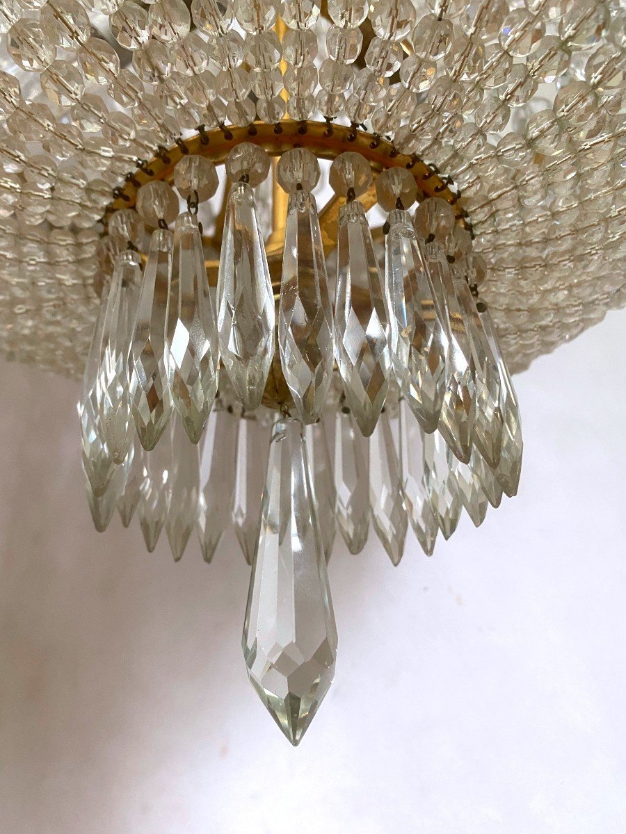 Baccarat Crystal Hot Air Balloon Chandelier-photo-4