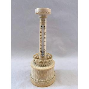 Carved Thermometer