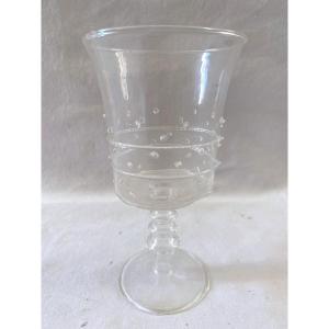 Glass Goblet From Venice XVIIth Century