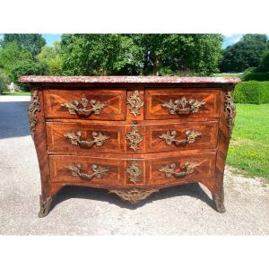 Criaerd Stamped Marquetry Commode