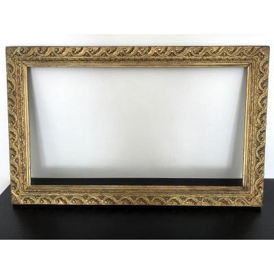 Golden Wood Frame