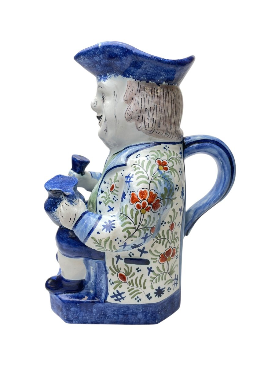 Delft Earthenware Pitcher Tobyjug-photo-2