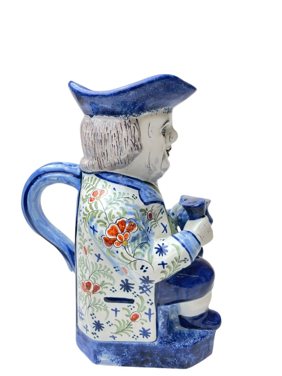 Delft Earthenware Pitcher Tobyjug-photo-4