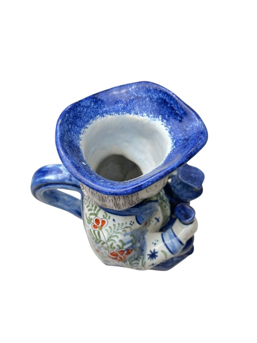 Delft Earthenware Pitcher Tobyjug-photo-1