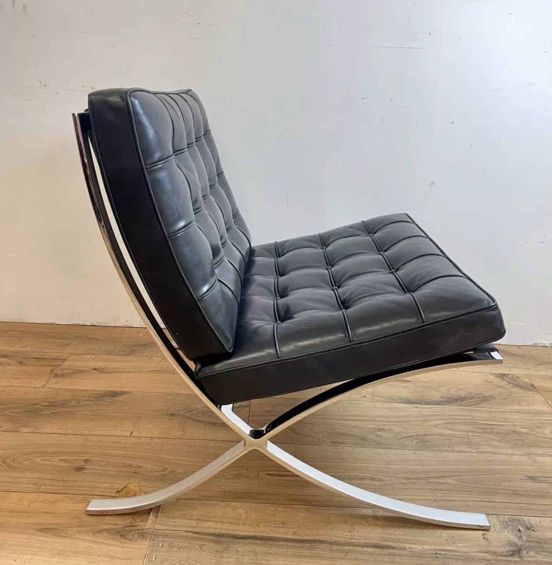 Fauteuil  Ludwig Mies Van Der Rohe , Knoll International.-photo-3