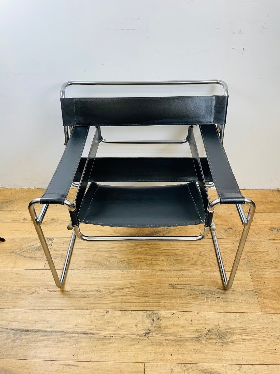 Wassily Armchair By Marcel Breuer, 1970s-photo-2