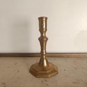 Louis XIV Period Candlestick Or Torch, Bronze