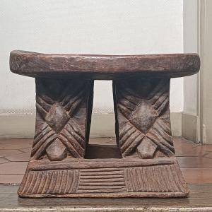 Bamiléké, Openwork Single-stem Stool Of The “spider” Type