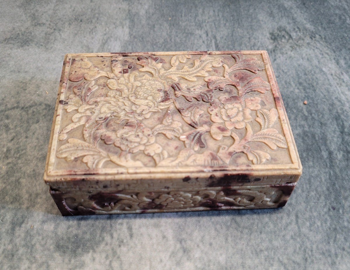 Jewelry Box In Hard Stone China Qing Dynasty-photo-4