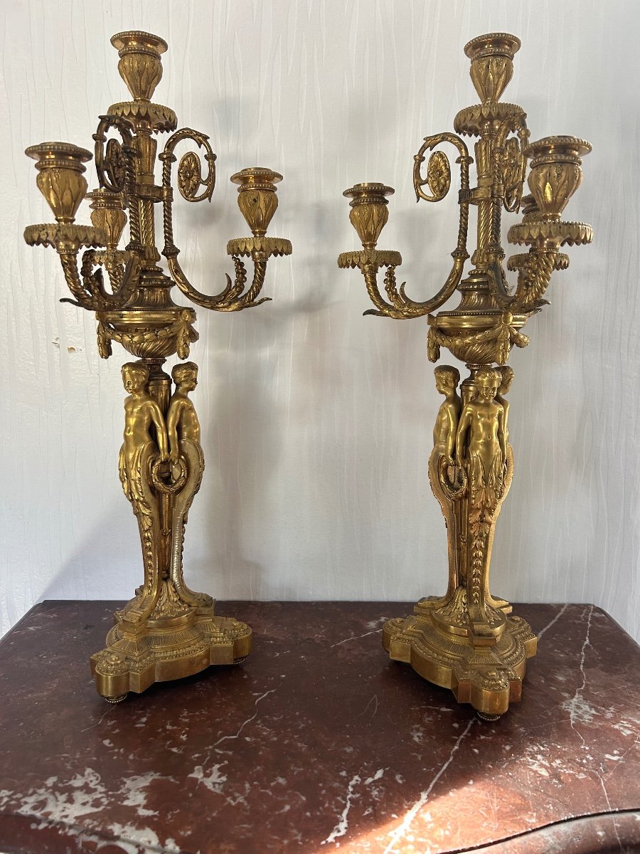 Pair Of Candelabra -photo-7