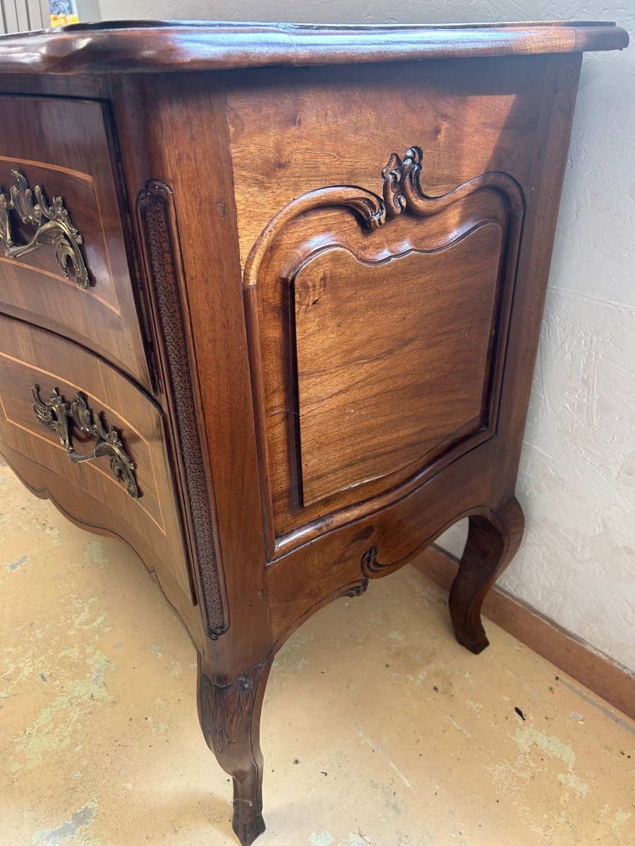 Louis XV Sauteuse Chest Of Drawers -photo-2