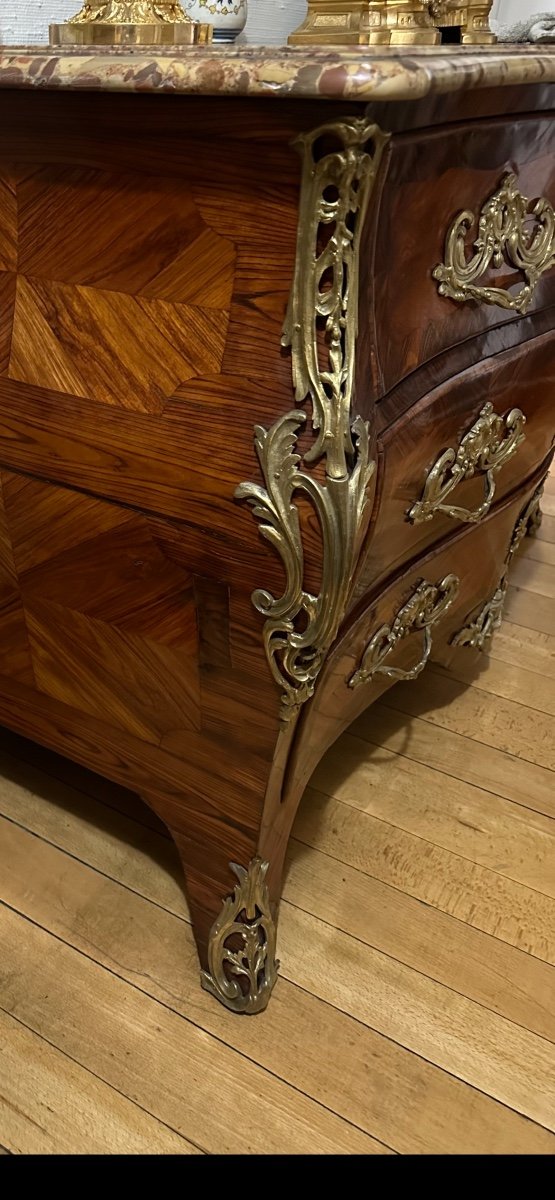 Louis XV Period Chest Of Drawers -photo-8