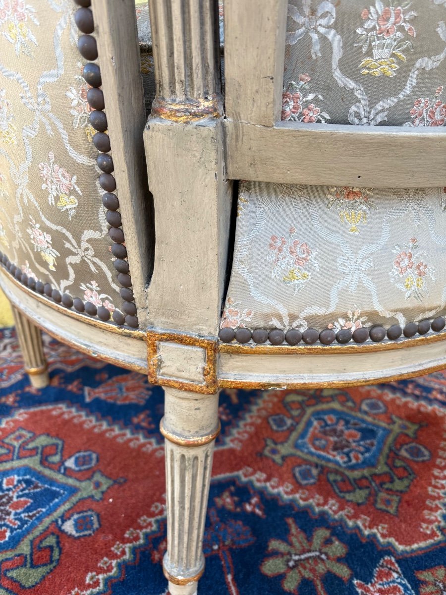 Louis XVI Bergère Armchair -photo-1