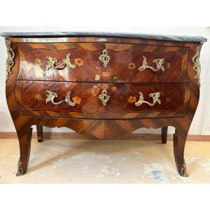 Commode Sauteuse Louis XV 