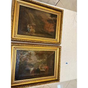 Pair Of 17th Century Paintings 