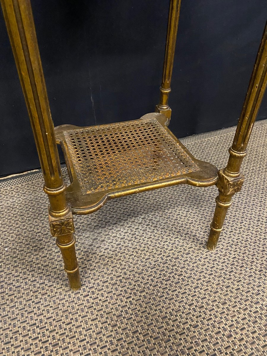 Sellette  Style Louis XVI Bois Doré -photo-2