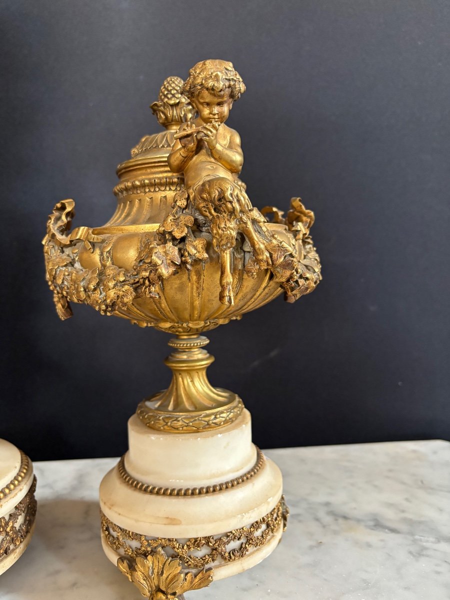 Gilt Bronze Trim Napoleon 3 Period-photo-6