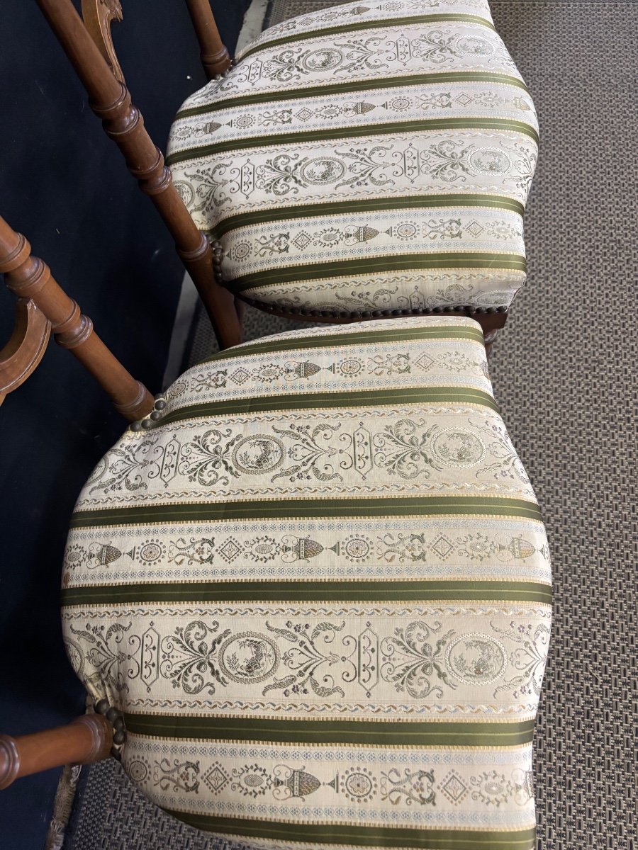 Pair Of Louis XVI Style Chairs -photo-1